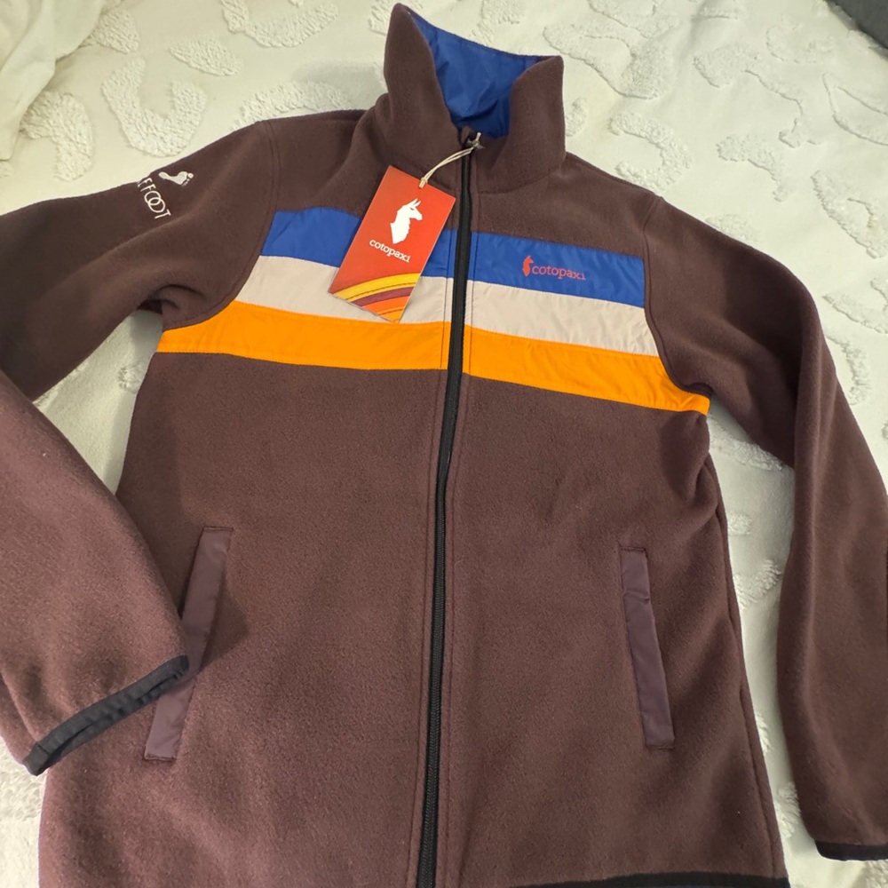 Cotopaxi Multicolor Fleece Jacket with Logo